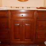 William H. Mann & Son Custom Built Bathroom Cabinetry