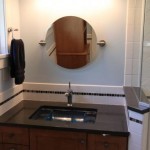 William H. Mann & Son Custom Built Cabinetry in bathroom